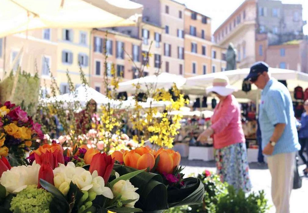 co vidiet v rime campo dei fiori