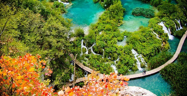 Plitvice Národný park Chorvátsko Dovolenka Chorvátsko