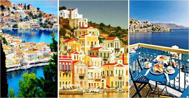 Symi - Rhodos, dovolenka dovolenka Rhodos