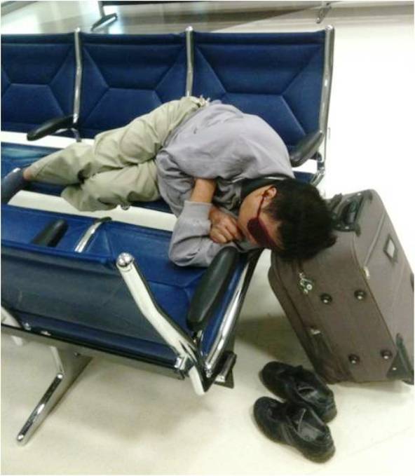 aj na letisku sa dá dobre vyspať