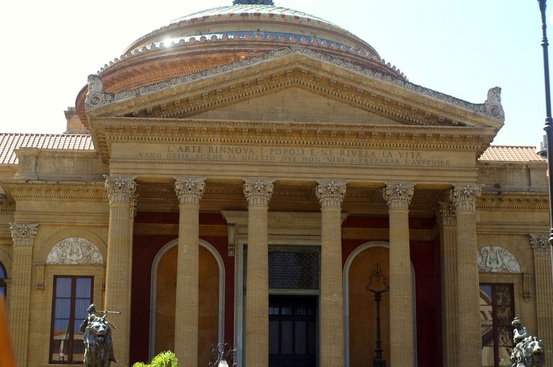 Teatro Massimo, dovolenka, Sicília