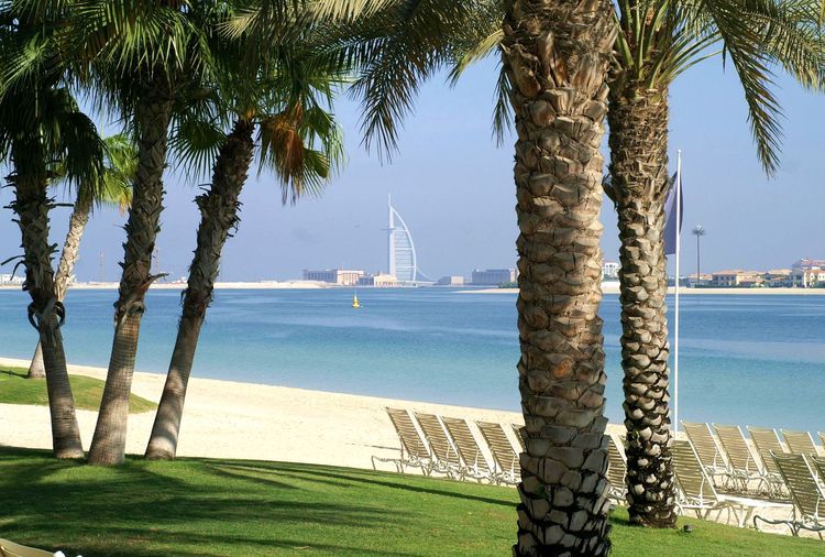 pláže v Dubaji