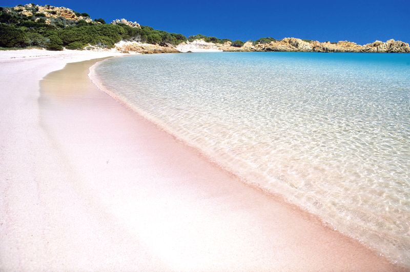 sardínia pláže, Spiaggia Rosa, najkrajsie plaze sardinia