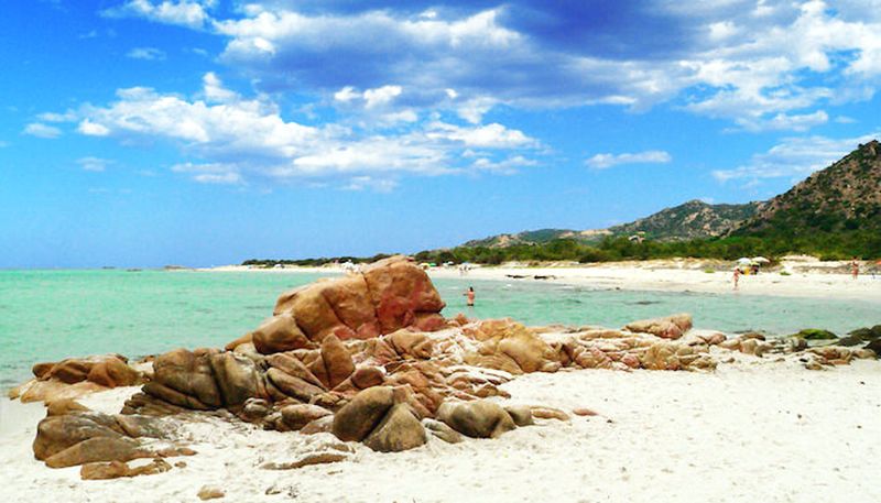 sardínia pláže, Berchida Sardínia, najkrajšie pláže Sardínie