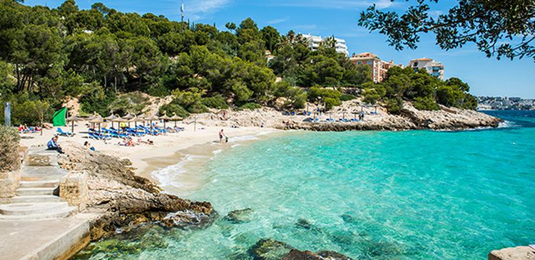 Illetas - dovolenka mallorca najkrajšie pláže Illetas dovolenka mallorca najkrajšie pláže