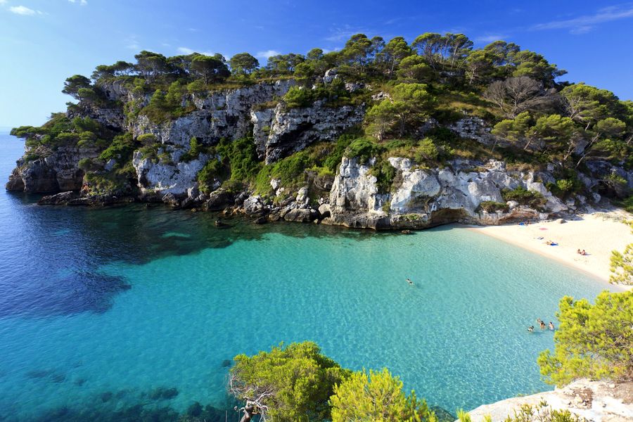 najkrajšie pláže v Európe, Menorka