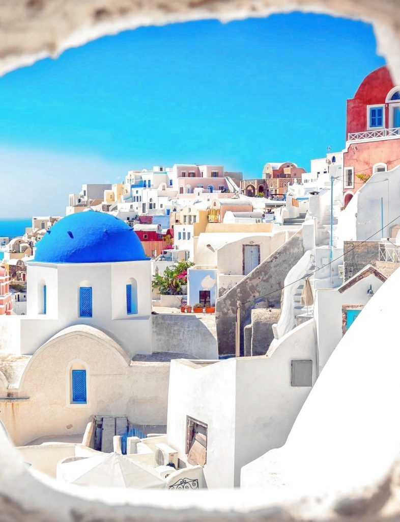 Santorini dovolenka