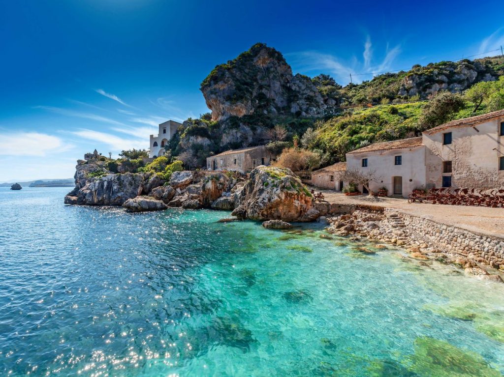 najkrajšie pláže sicílie tonnara di scopello