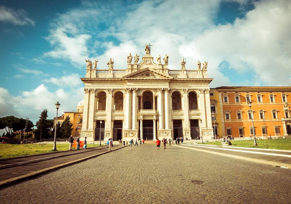 rím pamiatky bazilika san giovanni in laterano