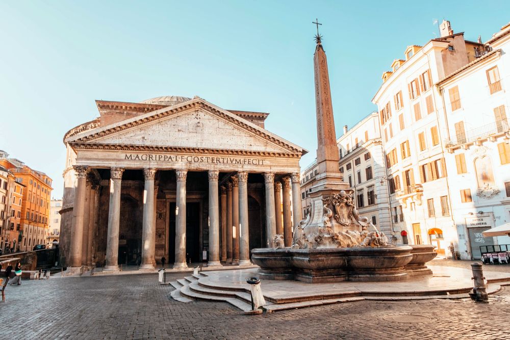 rím pamiatky pantheon