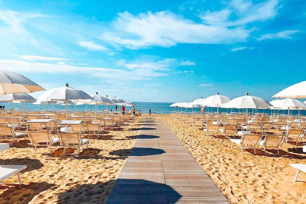 lido di jesolo dovolenka pláž lido di jesolo dovolenka pláž