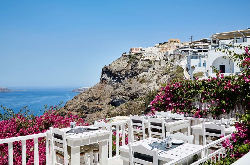 dovolenka santorini tipy reštaurácie