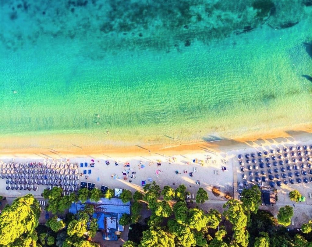 najkrajšie pláže v Grécku