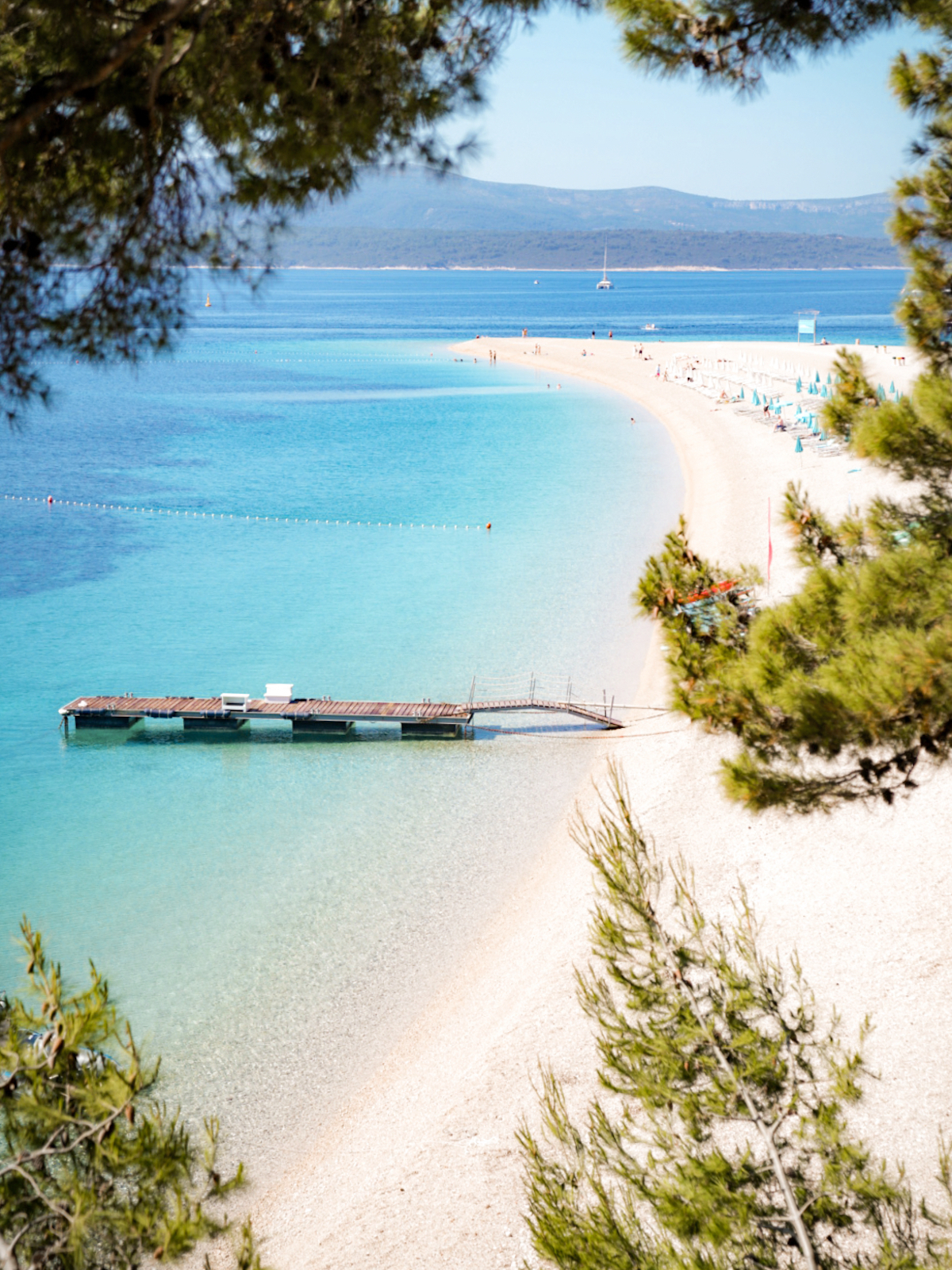 chorvátsko najlepšie pláže